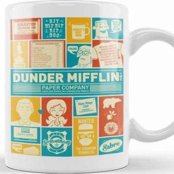 Baskı Dükkanı Dunder Mifflin Kupa