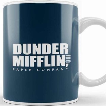 Baskı Dükkanı Dunder Mifflin the Office Kupa