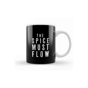 Baskı Dükkanı Dune Tall Text Spice Must Flow Kupa