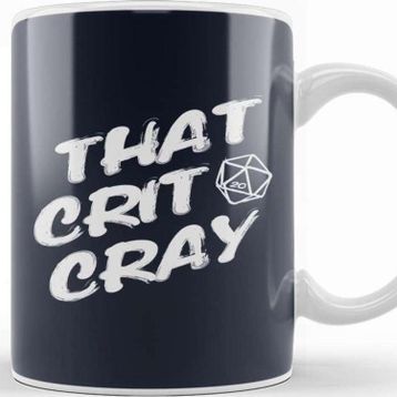 Baskı Dükkanı Dungeons and Dragons That Crit Cray Kupa