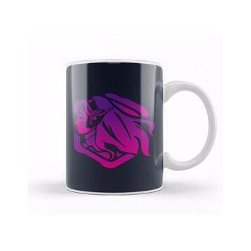 Baskı Dükkanı Dva Purple Artwork Overwatch Kupa