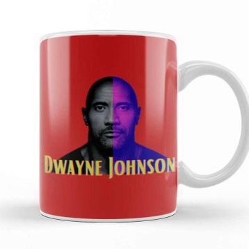 Baskı Dükkanı Dwayne Johnson Kupa