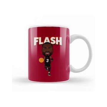 Baskı Dükkanı Dwayne Wade Flash Kupa Bardak