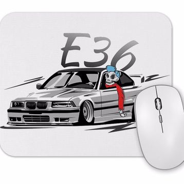 Baskı Dükkanı E36 M3 Lowstyle Skulldriver Mouse Pad