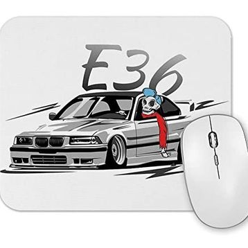 Baskı Dükkanı E36 M3 Lowstyle Skulldriver Mouse Pad