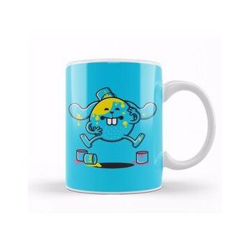 Baskı Dükkanı Easter Egg Blue Rabbit Kupa Bardak