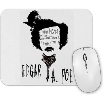 Baskı Dükkanı Edgar Allan Poe Mouse Pad