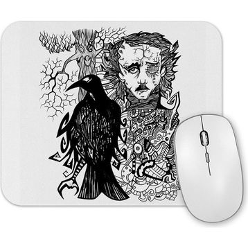 Baskı Dükkanı Edgar Allan Poe Mouse Pad