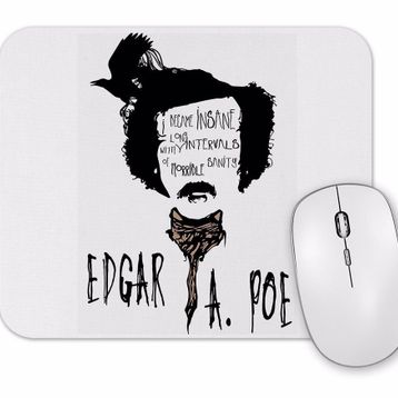 Baskı Dükkanı Edgar Allan Poe Mouse Pad