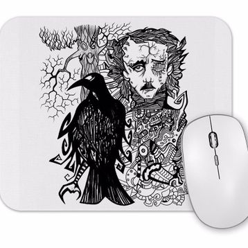 Baskı Dükkanı Edgar Allan Poe Mouse Pad