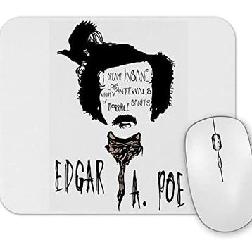 Baskı Dükkanı Edgar Allan Poe Mouse Pad