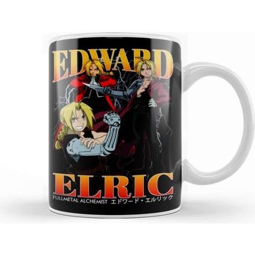 Baskı Dükkanı Edward Elric Kupa Bardak
