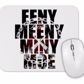 Baskı Dükkanı Eeeny Meeny Miny Moe Mouse Pad