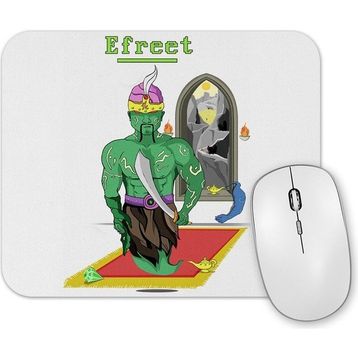 Baskı Dükkanı Efreet Djin War Green Faction Mouse Pad