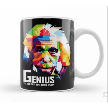 Baskı Dükkanı Einstein Albert Einstein Pop Art Kupa