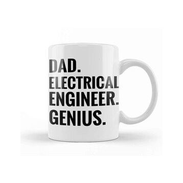 Baskı Dükkanı Electrical Engineering For Electrical Engineer Dad Kupa