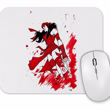 Baskı Dükkanı Elektra Natchios Mouse Pad