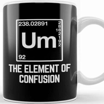 Baskı Dükkanı Element of Confusion Kupa