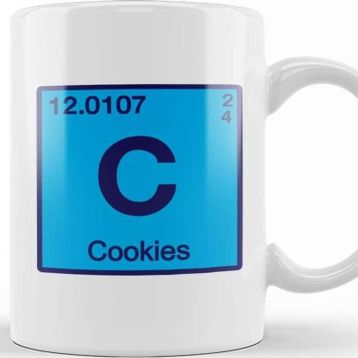 Baskı Dükkanı Element of Cookies Kupa