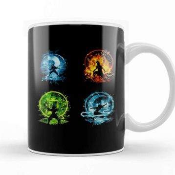Baskı Dükkanı Element Symbol The Last Airbender Kupa