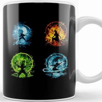 Baskı Dükkanı Element Symbol The Last Airbender Kupa