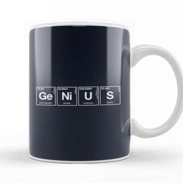 Baskı Dükkanı Elements of a Genius Kupa
