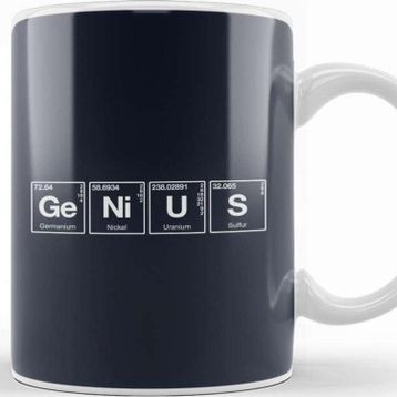 Baskı Dükkanı Elements of a Genius Kupa