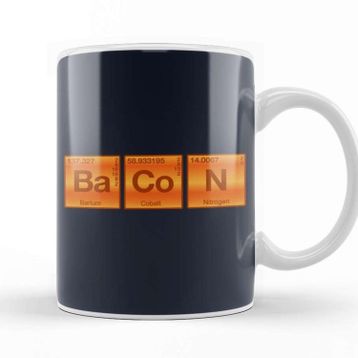 Baskı Dükkanı Elements of Bacon Kupa