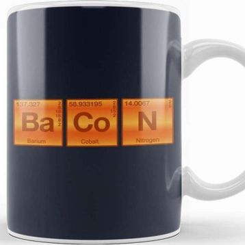 Baskı Dükkanı Elements of Bacon Kupa
