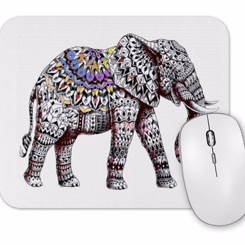 Baskı Dükkanı Elephant Color Mouse Pad