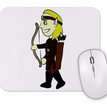 Baskı Dükkanı Elfo Cartoon Mouse Pad