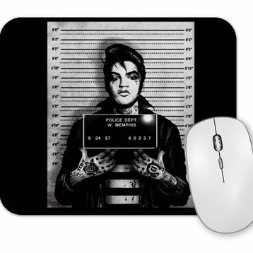 Baskı Dükkanı Elvis Detido Mouse Pad