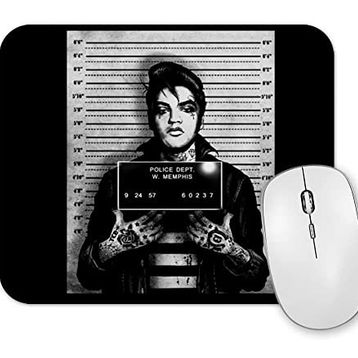 Baskı Dükkanı Elvis Detido Mouse Pad