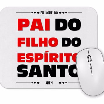 Baskı Dükkanı Em Nome Do Pai Mouse Pad