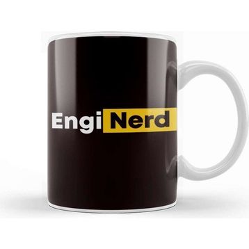 Baskı Dükkanı Engineer Nerd Computer Science Developer Programmer Internet Porselen Beyaz Kupa Bardak