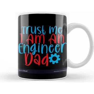 Baskı Dükkanı Engineer Trust Me Porselen Kupa