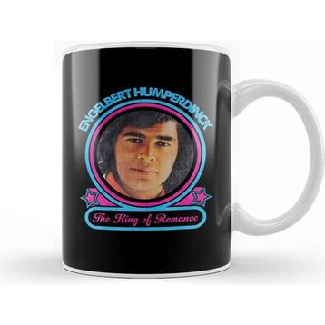 Baskı Dükkanı Englebert Humperdinck The King Of Romance Porselen Beyaz Kupa Bardak