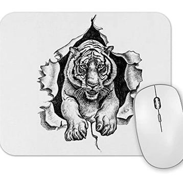 Baskı Dükkanı Espirito De Tigre Mouse Pad