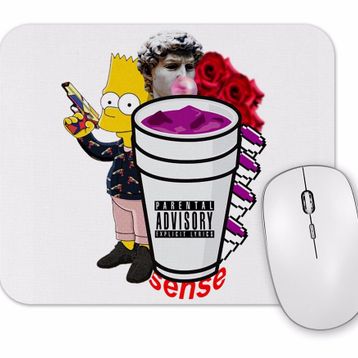 Baskı Dükkanı Estampa Lean Sense Lean Mouse Pad