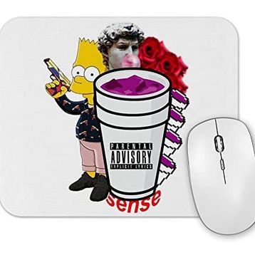 Baskı Dükkanı Estampa Lean Sense Lean Mouse Pad