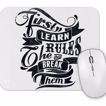 Baskı Dükkanı Estilo Europeu Mouse Pad