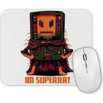 Baskı Dükkanı Eu Sou Superrr Mouse Pad