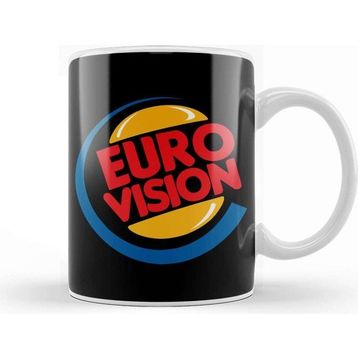 Baskı Dükkanı Eurovision Burger King Logo Kupa