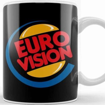 Baskı Dükkanı Eurovision Burger King Logo Kupa