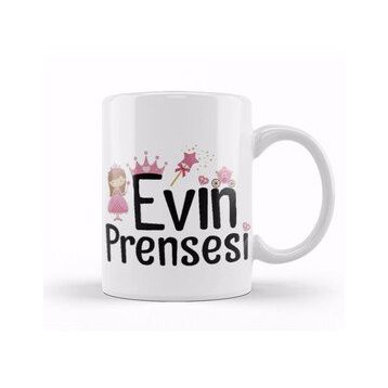Baskı Dükkanı Evim Prensesi Kupa