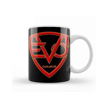 Baskı Dükkanı Evo Comics Inc Evolution Comics Inc Logo Kupa