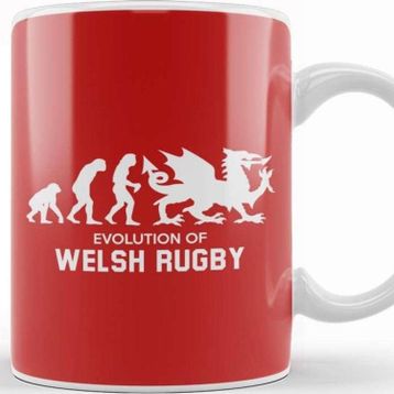 Baskı Dükkanı Evolution Of Welsh Rugby Kupa