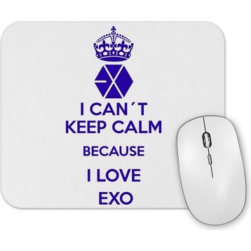 Baskı Dükkanı Exo I Cant Keep Calm Mouse Pad