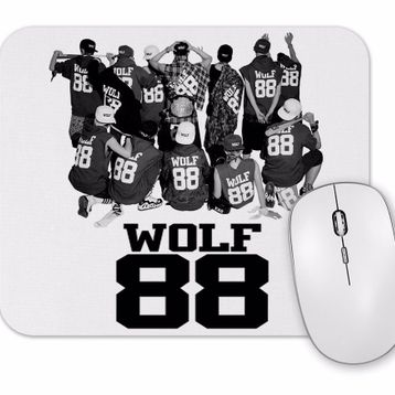 Baskı Dükkanı Exo Wolf 88 Mouse Pad