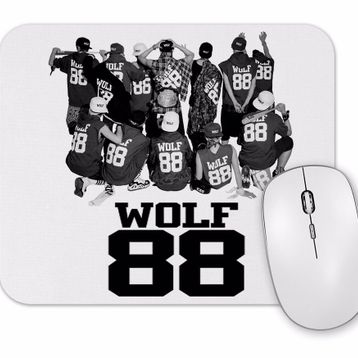 Baskı Dükkanı Exo Wolf 88 Mouse Pad